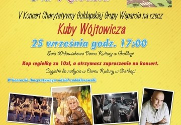 Koncert charytatywny w Domu Kultury w Gołdapi