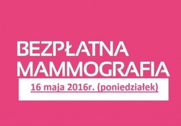 Zaproszenie na bezpłatna mammografię