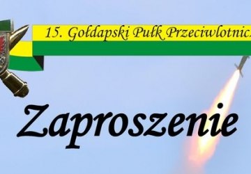 Uroczystości z okazji Święta 15. Gołdapskiego Pułku Przeciwlotniczego