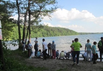 Czwartoklasiści w Wigierskim Parku Narodowym i Suwalskim Parku Krajobrazowym