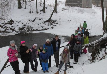 Zimowe harce zuchów i harcerzy z „Dwójki”