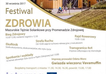 Już w sobotę Festiwal Zdrowia!