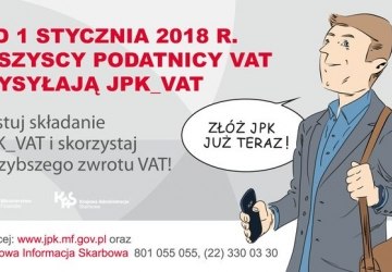 JPK_VAT dla mikroprzedsiębiorców od 1 stycznia 2018 roku