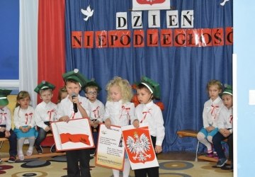 Dzień Niepodległości w Przedszkolu Samorządowym Nr 1