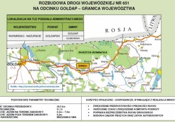 Konsultacje w sprawie rozbudowy drogi nr 651