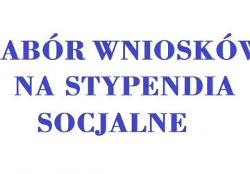 Do piątku trwa nabór wniosków o przyznanie stypendium socjalnego na rok szkolny 2018/2019