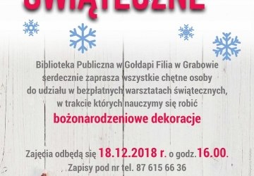 Warsztaty świąteczne