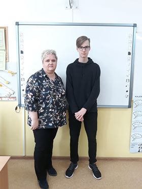 Laureat konkursu matematycznego w SP1