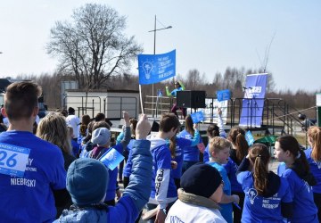 „Niebieski Start” przy tężniach