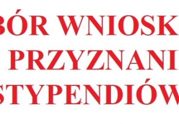 Nabór wniosków o przyznanie stypendium