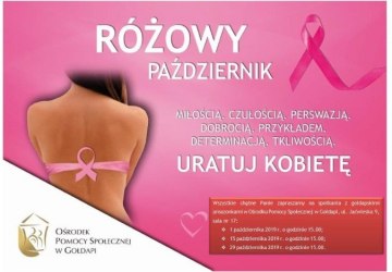 Różowy Październik – miesiącem Świadomości Raka Piersi