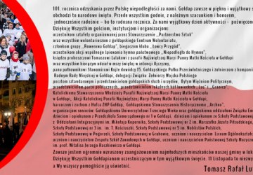 Obchody Święta Niepodległości w Gołdapi