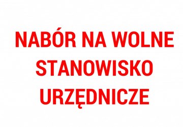 Nabór na stanowisko ds. obsługi Rady Miejskiej i jednostek pomocniczych gminy