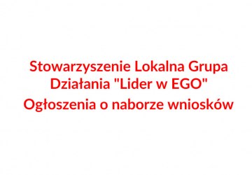 Ogłoszenia o naborze wniosków