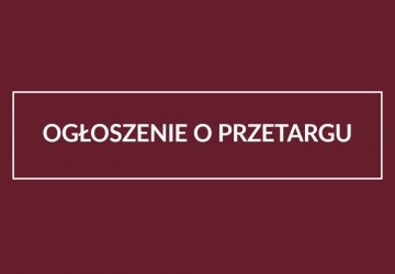 Burmistrz Gołdapi ogłasza przetarg ustny nieograniczony.