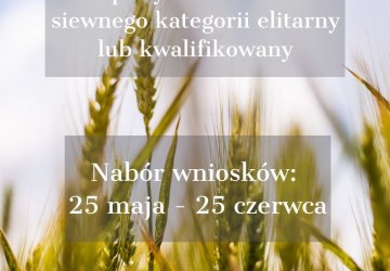 ARiMR: Materiał siewny 2020 – ruszył nabór wniosków