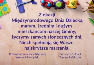 Życzenia z okazji Dnia Dziecka