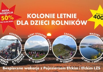 Rozpoczęły się zapisy na kolonie dla dzieci rolników w Kołobrzegu, Zakopanym, Kudowie Zdroju i Ełku