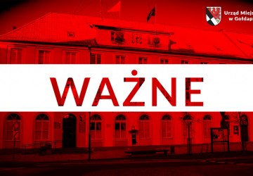 Urząd Miejski w Gołdapi informuje