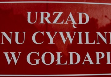 Informacja z Urzędu Stanu Cywilnego w Gołdapi