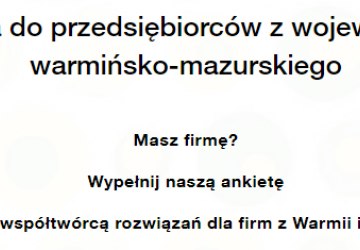 Samorząd Województwa prowadzi badania potrzeb przedsiębiorców z regionu dotyczące zapotrzebowania na fundusze unijne w nowej perspektywie finansowej na lata 2021-2027.