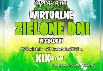 Wirtualne Zielone Dni w Gołdapi 2021 ruszają już w najbliższy poniedziałek