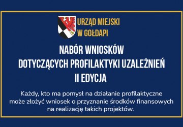 Nabór wniosków do drugiej edycji profilaktyki uzależnień.