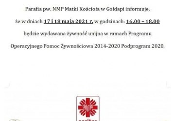 Informacja Ośrodka Pomocy Społecznej w Gołdapi