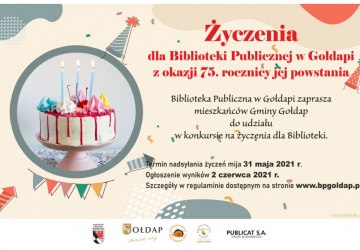 Konkurs na życzenia dla Biblioteki