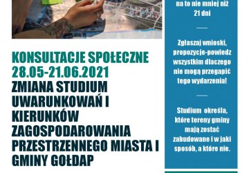 Ankieta w sprawie zmiany Studium uwarunkowań i kierunków zagospodarowania przestrzennego Miasta i gminy Gołdap