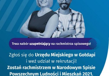 Trwa nabór uzupełniający na rachmistrza spisowego!