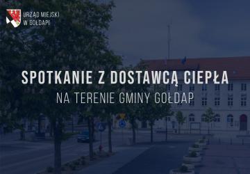 Spotkanie z dostawcą ciepła na terenie gminy Gołdap