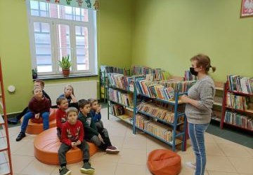 Drugi tydzień ferii w bibliotece.