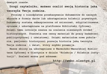 Ocal od zapomnienia swoją historię.