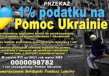 Przekaż 1% podatku na Pomoc Ukrainie