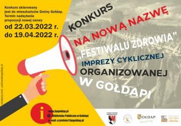 Konkurs na nową nazwę „Festiwalu zdrowia”