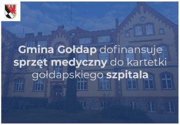 Gmina Gołdap dofinansuje sprzęt medyczny do karetki gołdapskiego szpitala