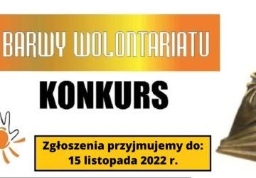 XXII edycja konkursu „Barwy Wolontariatu”