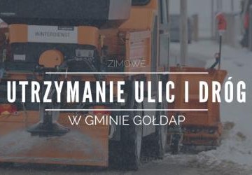 Zimowe utrzymanie ulic i dróg w gminie Gołdap