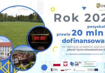 W 2022 roku pozyskaliśmy prawie 20 milionów złotych na rozwój Gołdapi!