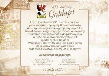 453 urodziny Gołdapi