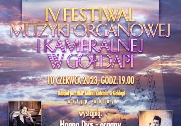 IV Festiwal Muzyki Organowej i Kameralnej w Gołdapi