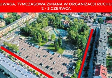 Uwaga! Zamknięcie parkingu i dróg