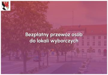 Bezpłatny przewóz osób do lokali wyborczych